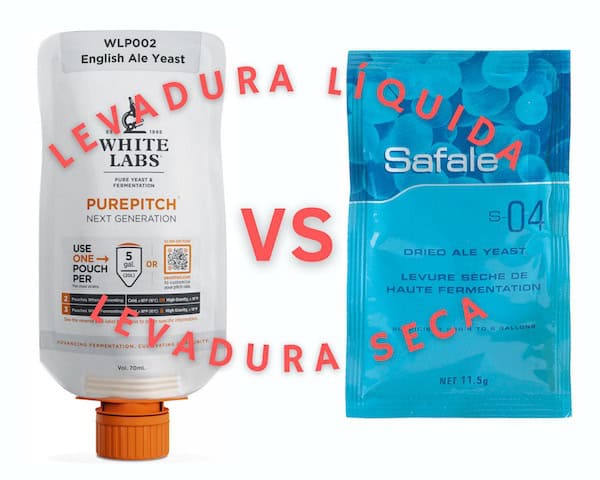 Levadura para hacer cerveza casera: Seca o Líquida