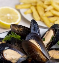 close-up-delicious-mussel-shells copia Mejillones Belgas
